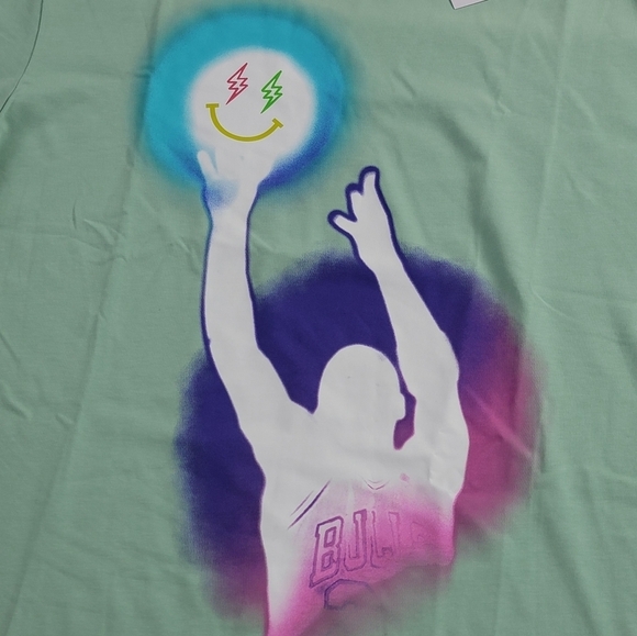 Nike Air Jordan J Balvin T-Shirt DR2962-308 Men's Size XLarge Green New - Picture 4 of 11